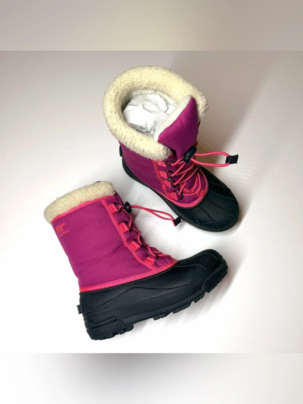 Sorel Youth Girls Cumberland Insulated Winter Boots Size- 4